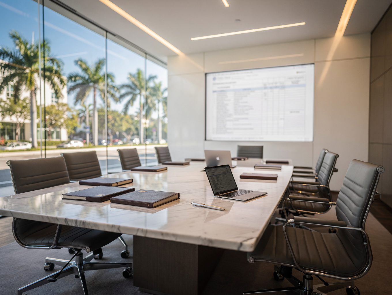 Hands-on property review and financial oversight